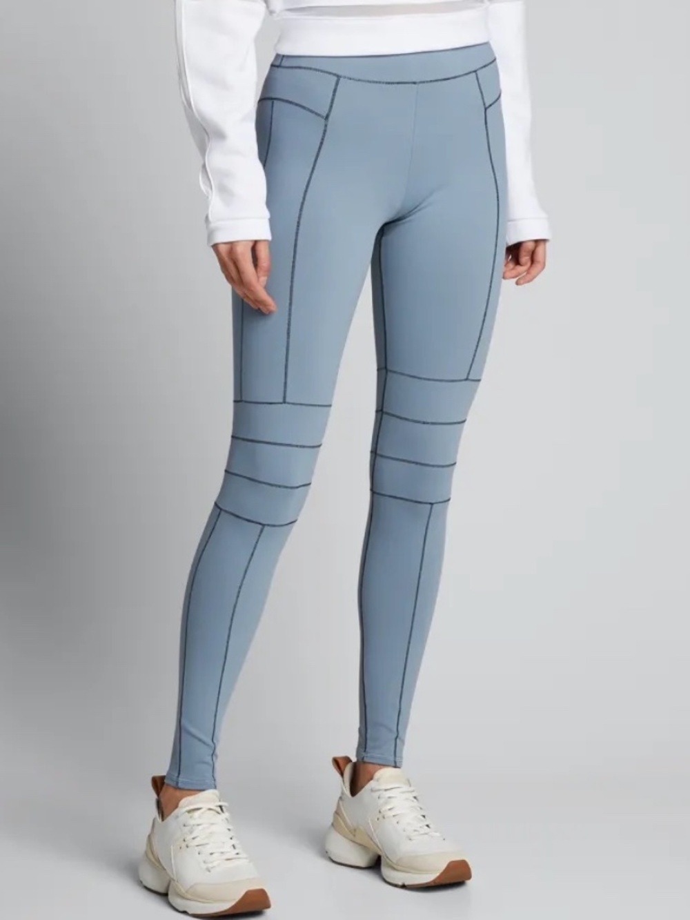 Alo Yoga Endurance High-Waist Leggings Grey/Black Size XS | Rare Limited Edition